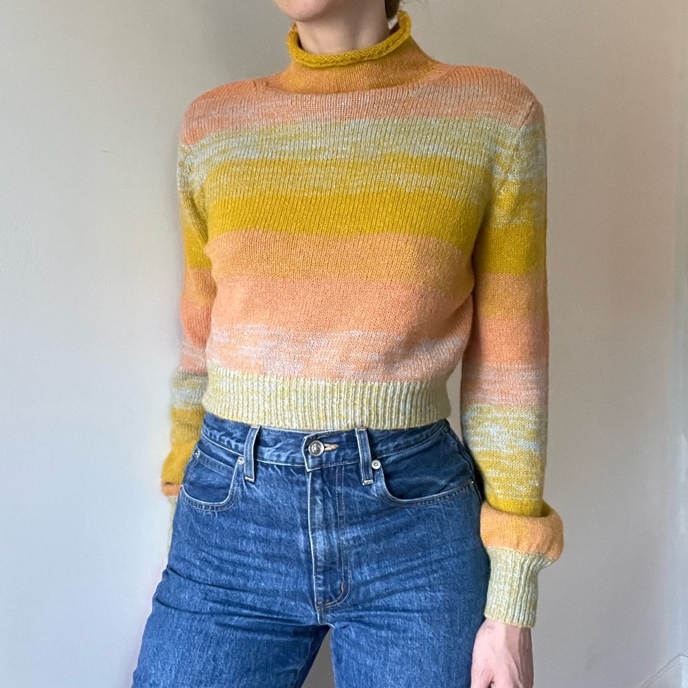 Tularosa Revolve sunset knit sweater